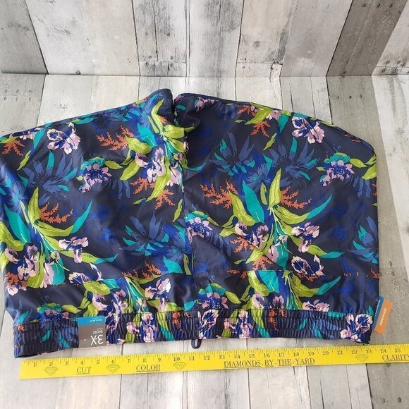 NWT - Columbia Plus Size Bogata Bay Printed Stretch Shorts - Size 3X - Picture 4 of 5